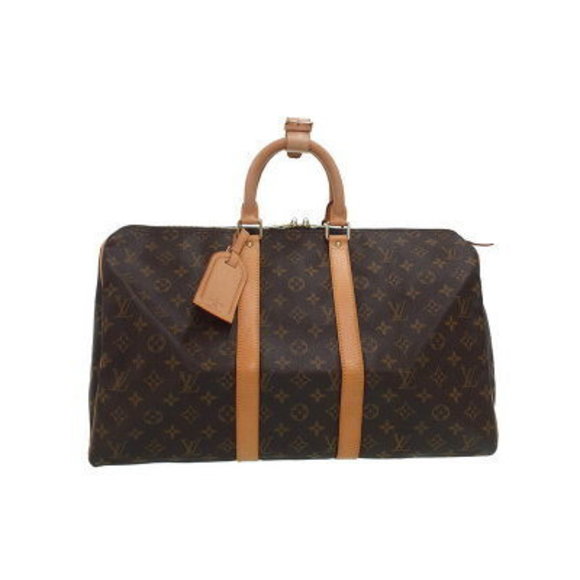 Louis Vuitton Monogram Keepall Boston Bag - Picture 1 of 8